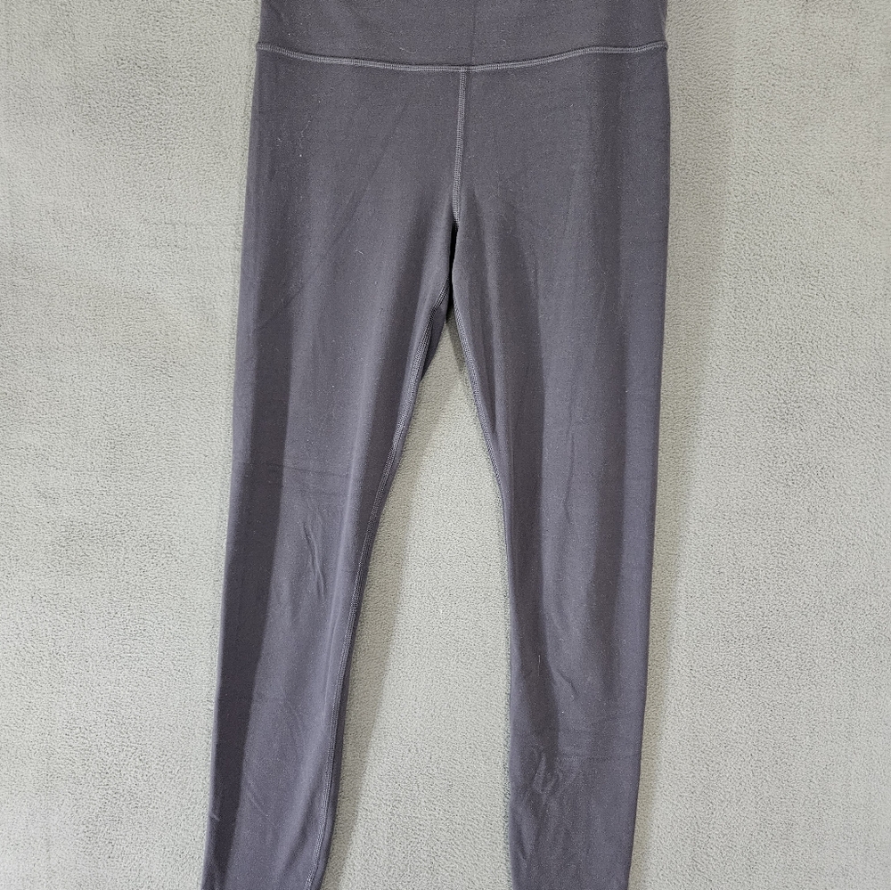 Athleta Womens Athletic Leggings Size Small S Soild Gray